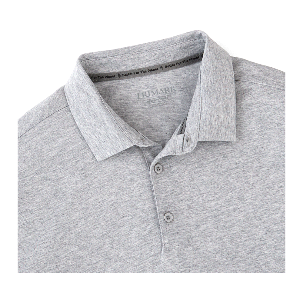 Somoto Eco Short Sleeve Polo - Mens – Polo Shirts – Apparel Range – available in Black, Heather Grey, New Royal – thumbnail 24 of 27