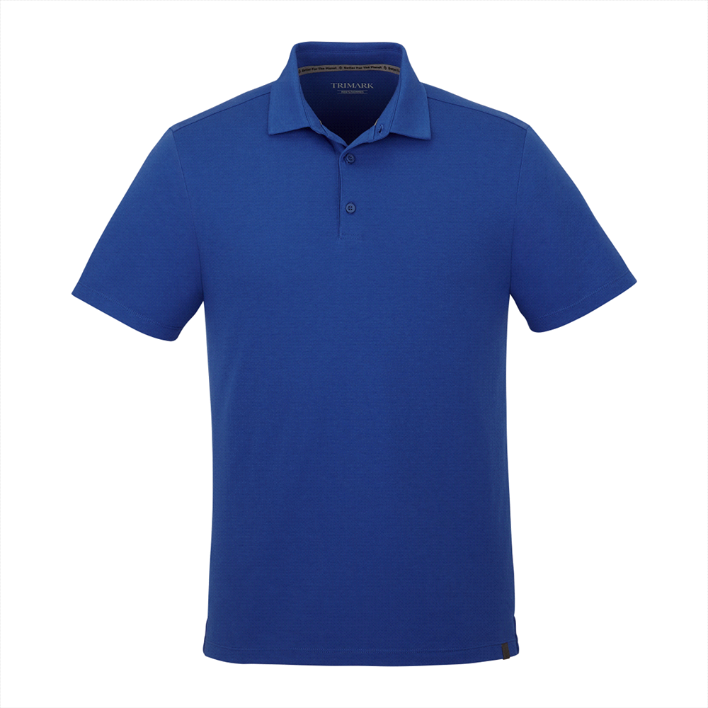 Somoto Eco Short Sleeve Polo - Mens – Polo Shirts – Apparel Range – available in Black, Heather Grey, New Royal, Vintage Red – thumbnail 3 of 27