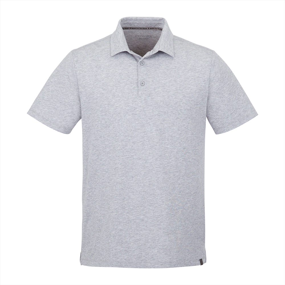 Somoto Eco Short Sleeve Polo - Mens – Polo Shirts – Apparel Range – available in Black, Heather Grey, New Royal, Vintage Red – thumbnail 5 of 27