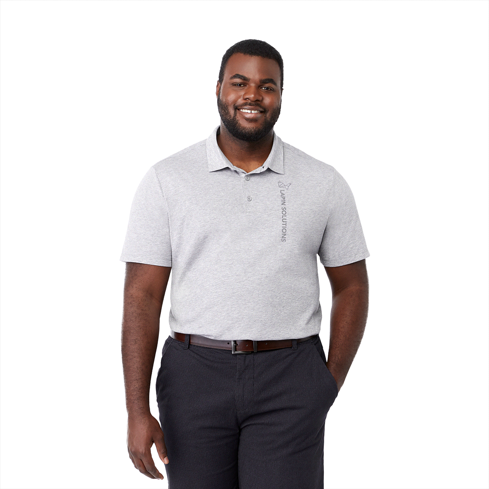 Somoto Eco Short Sleeve Polo - Mens – Polo Shirts – Apparel Range – available in Black, Heather Grey, New Royal, Vintage Red – thumbnail 1 of 27