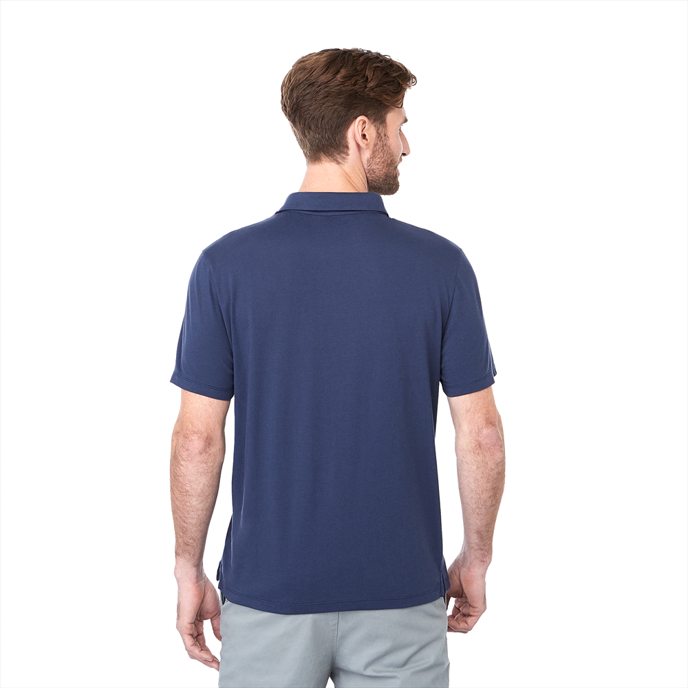Somoto Eco Short Sleeve Polo - Mens – Polo Shirts – Apparel Range – available in Black, Heather Grey, New Royal, Vintage Red – thumbnail 10 of 27