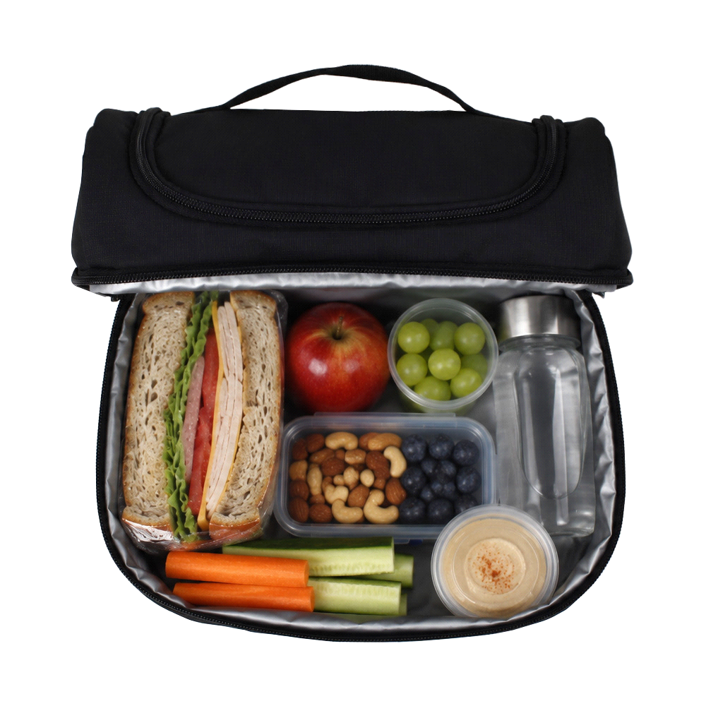 High Sierra Lunch Bag – Cooler Bags – The Range – available in Black – thumbnail 2 of 9