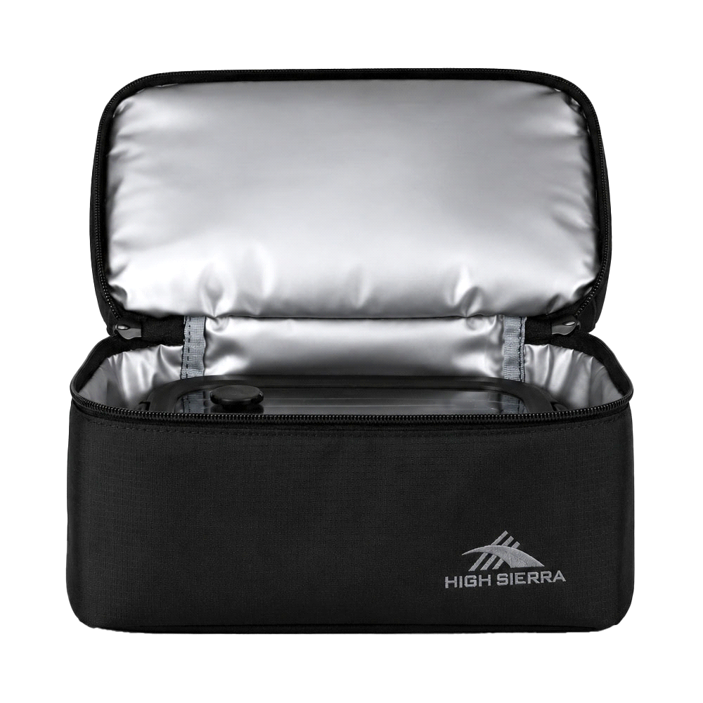 High Sierra Lunch Bag – Cooler Bags – The Range – available in Black – thumbnail 8 of 9