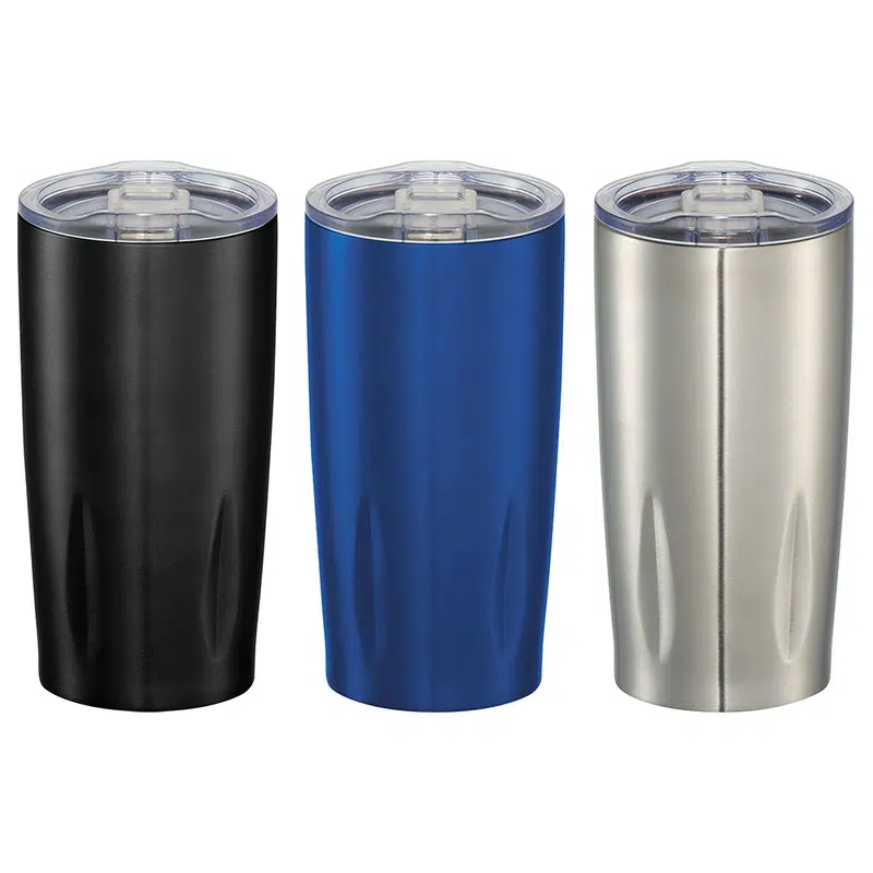 Rocky 590ml Vacuum Tumbler – Drink Bottles – available in black, blue, grey colours