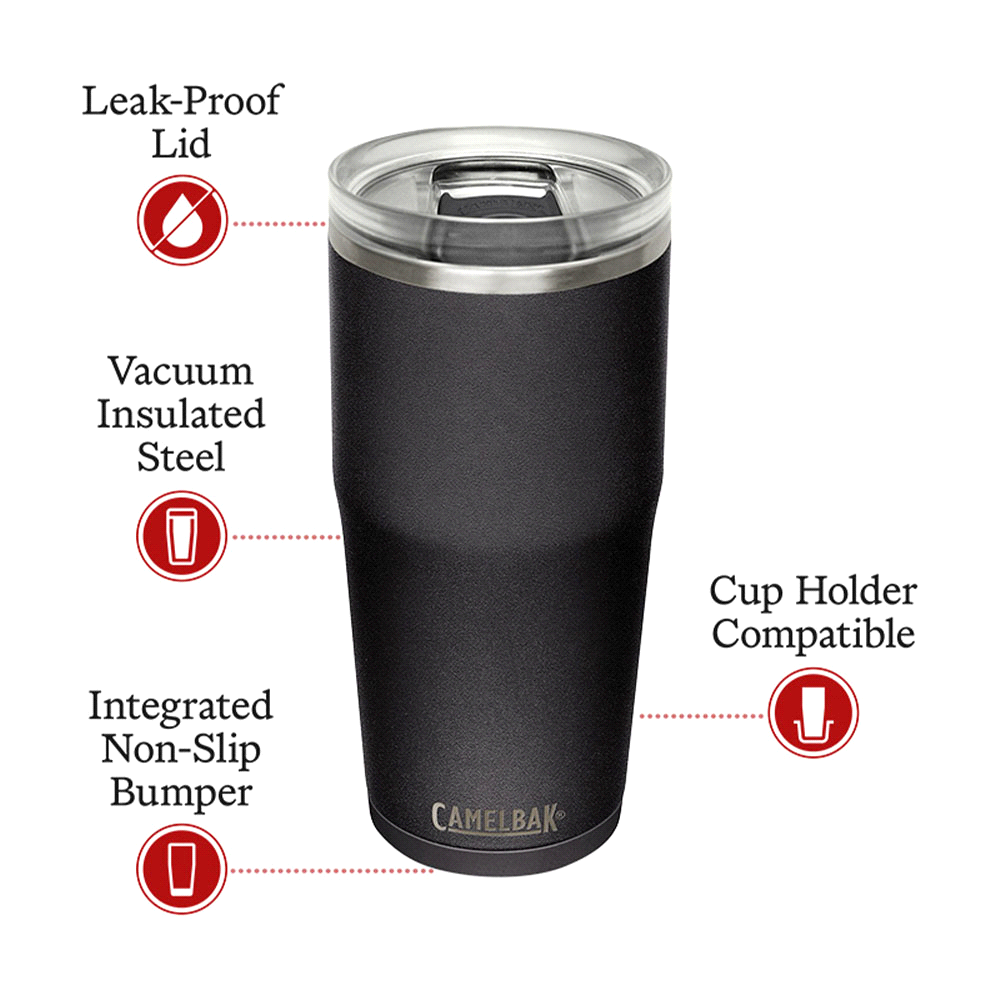 CamelBak - Thrive Tumbler VSS 0.9L – Cups & Tumblers – The Range – available in Black, Moss, Stainless and Stone – thumbnail 6 of 18
