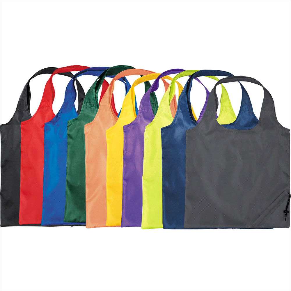 Bungalow Foldaway Shopper Tote – Shoppers – Global Stock – available in Black, Blue, Green, Grey and 4 more – thumbnail 1 of 22