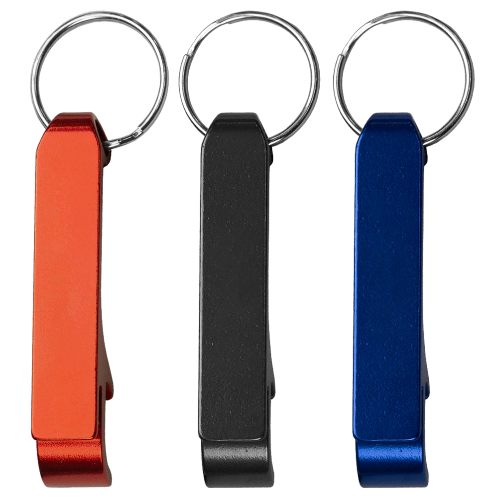 Aluminium Bottle / Can Opener – Bottle Openers – The Range – available in Black, Blue and Red – thumbnail 1 of 8
