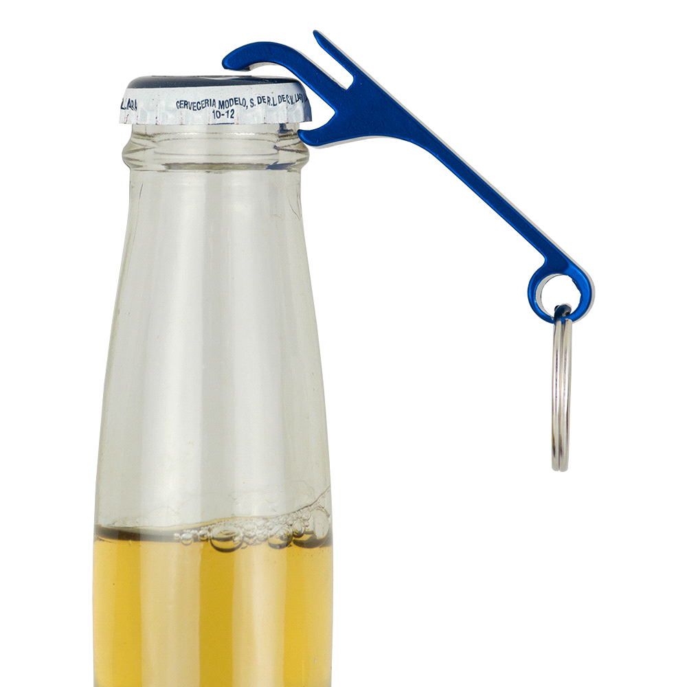 Aluminium Bottle / Can Opener – Bottle Openers – The Range – available in Black, Blue and Red – thumbnail 5 of 8