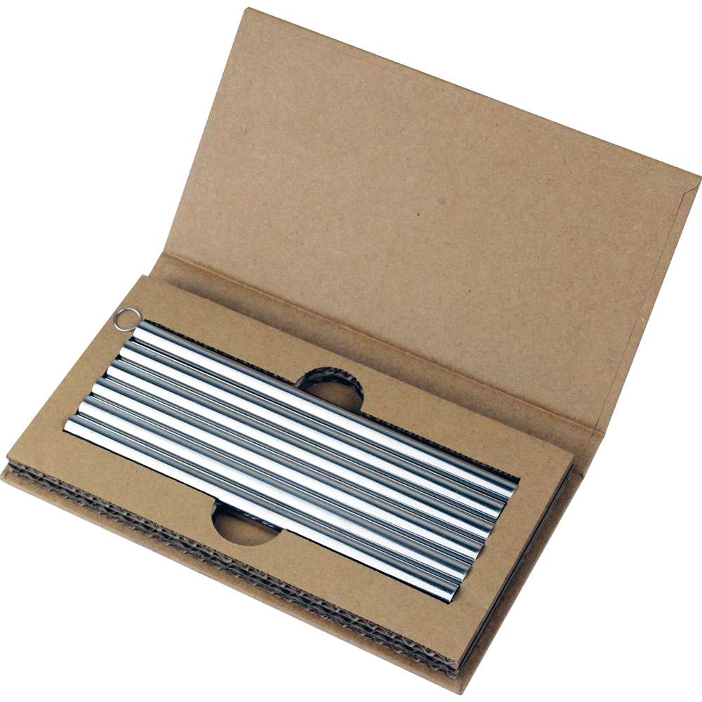 Stainless Steel Straws – Cooler Bags – The Range – available in Silver – thumbnail 1 of 4