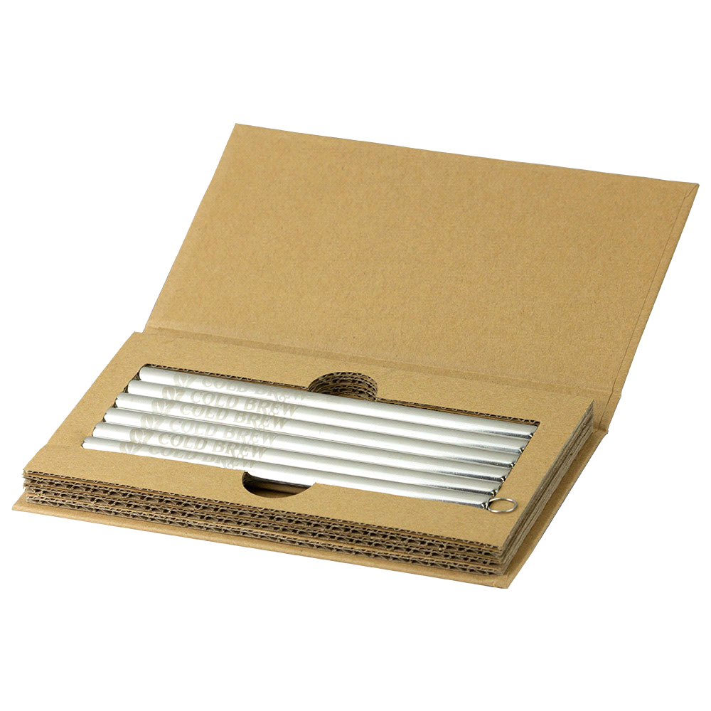 Stainless Steel Straws – Cooler Bags – The Range – available in Silver – thumbnail 4 of 4