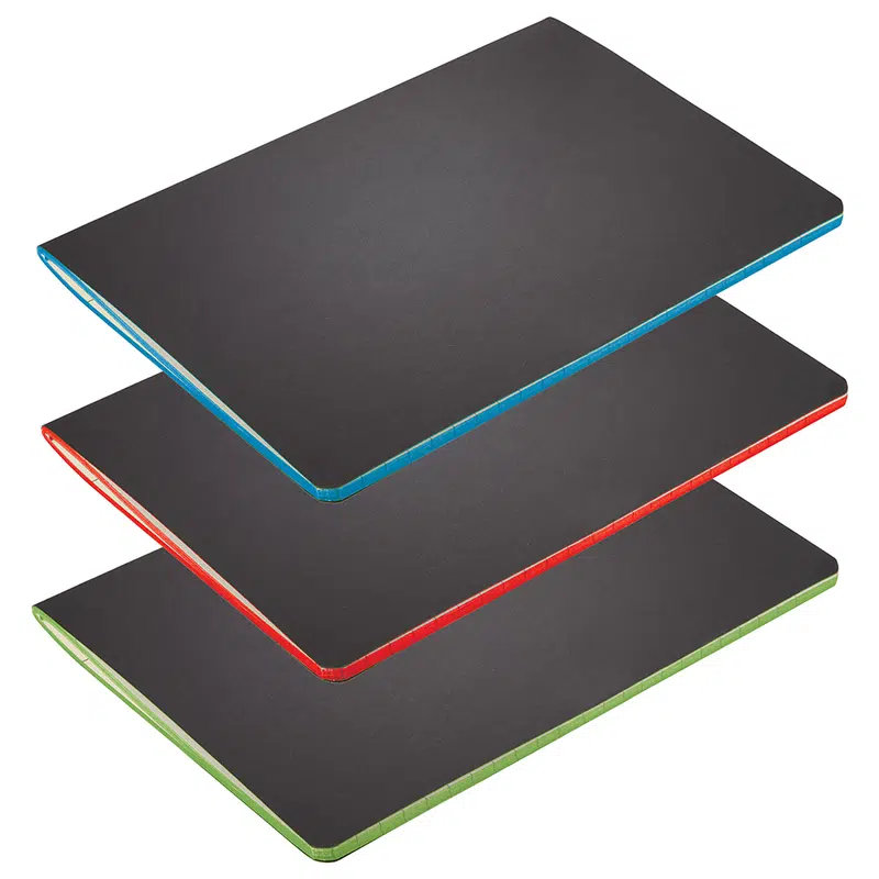 Colour Pop Saddlestitch JournalBook – Diaries – available in blue, green colours