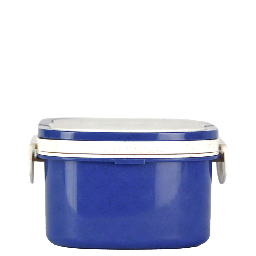 Plastic & Wheat Straw Lunch Box – Cooler Bags – The Range – available in Black and Navy – thumbnail 7 of 22