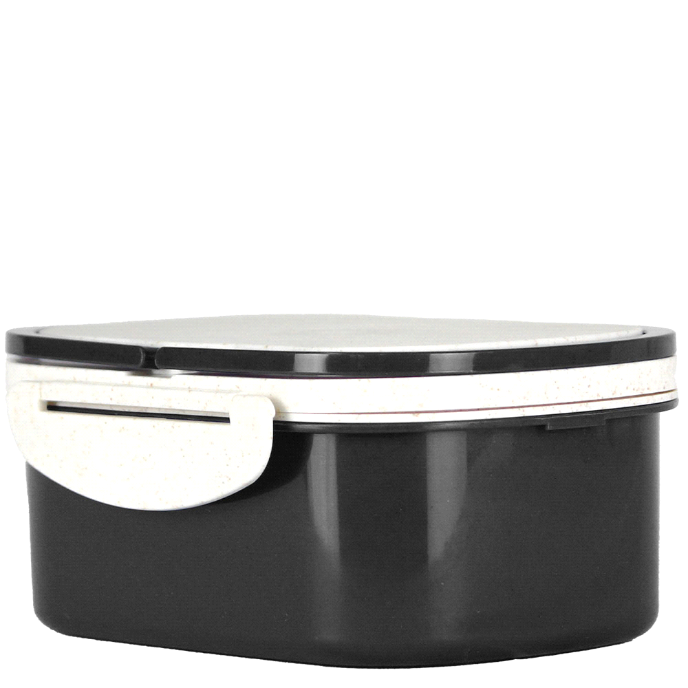 Plastic & Wheat Straw Lunch Box – Cooler Bags – The Range – available in Black – thumbnail 16 of 22