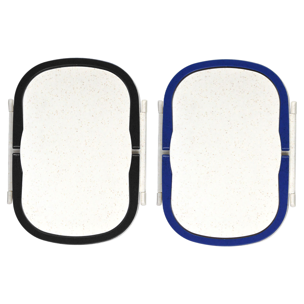 Plastic & Wheat Straw Lunch Box – Cooler Bags – The Range – available in Black and Navy – thumbnail 1 of 22