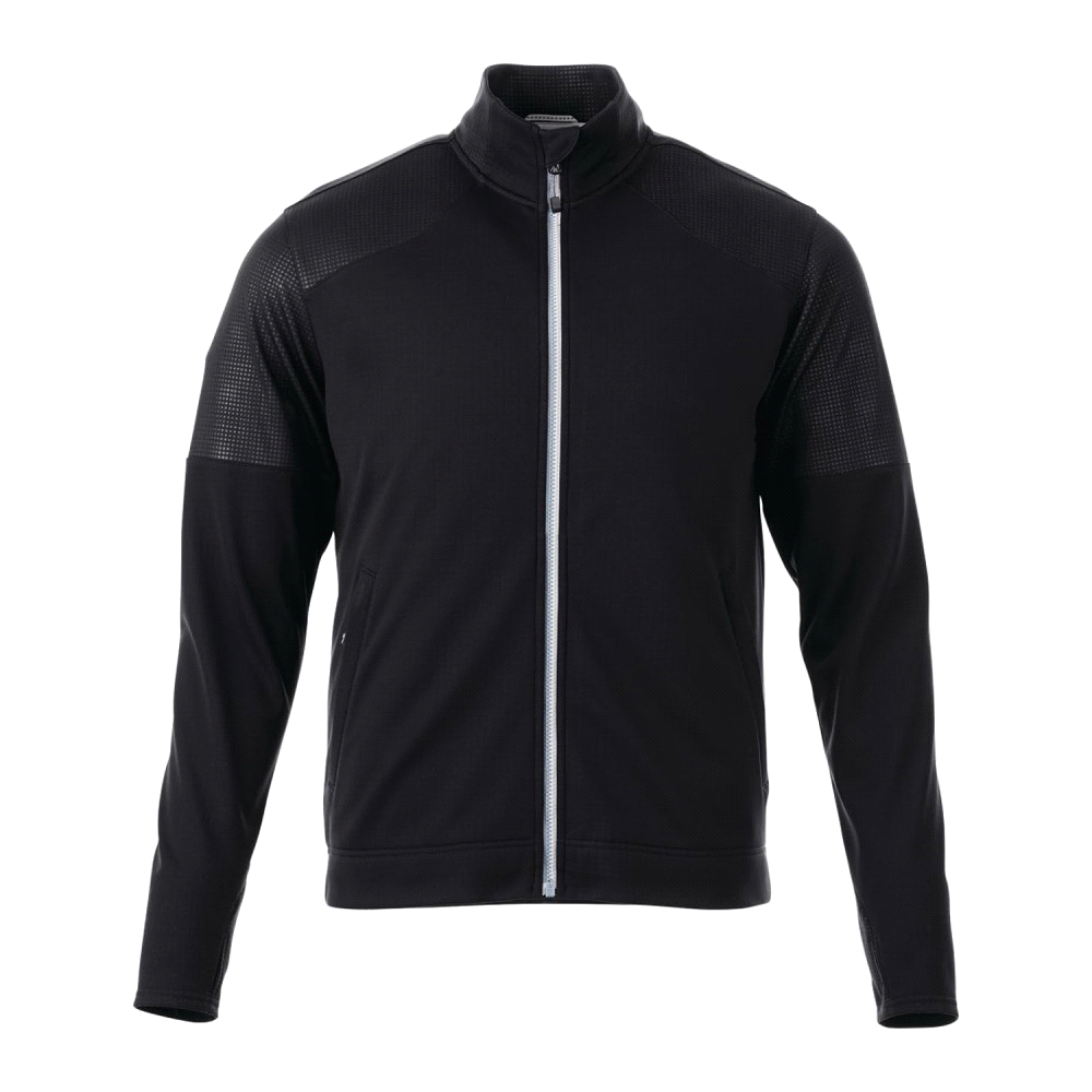 Men's Senger Knit Full Zip Performance Jacket w/ Thumb Holes – Jackets – Apparel Range – available in Black, Blue, Grey, Maroon – thumbnail 6 of 18