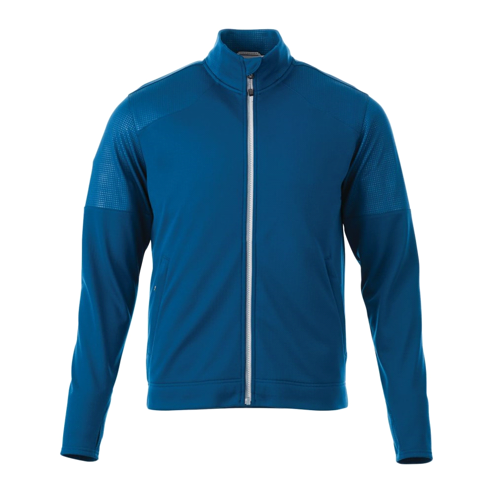 Men's Senger Knit Full Zip Performance Jacket w/ Thumb Holes – Jackets – Apparel Range – available in Black, Blue, Grey, Maroon – thumbnail 3 of 18