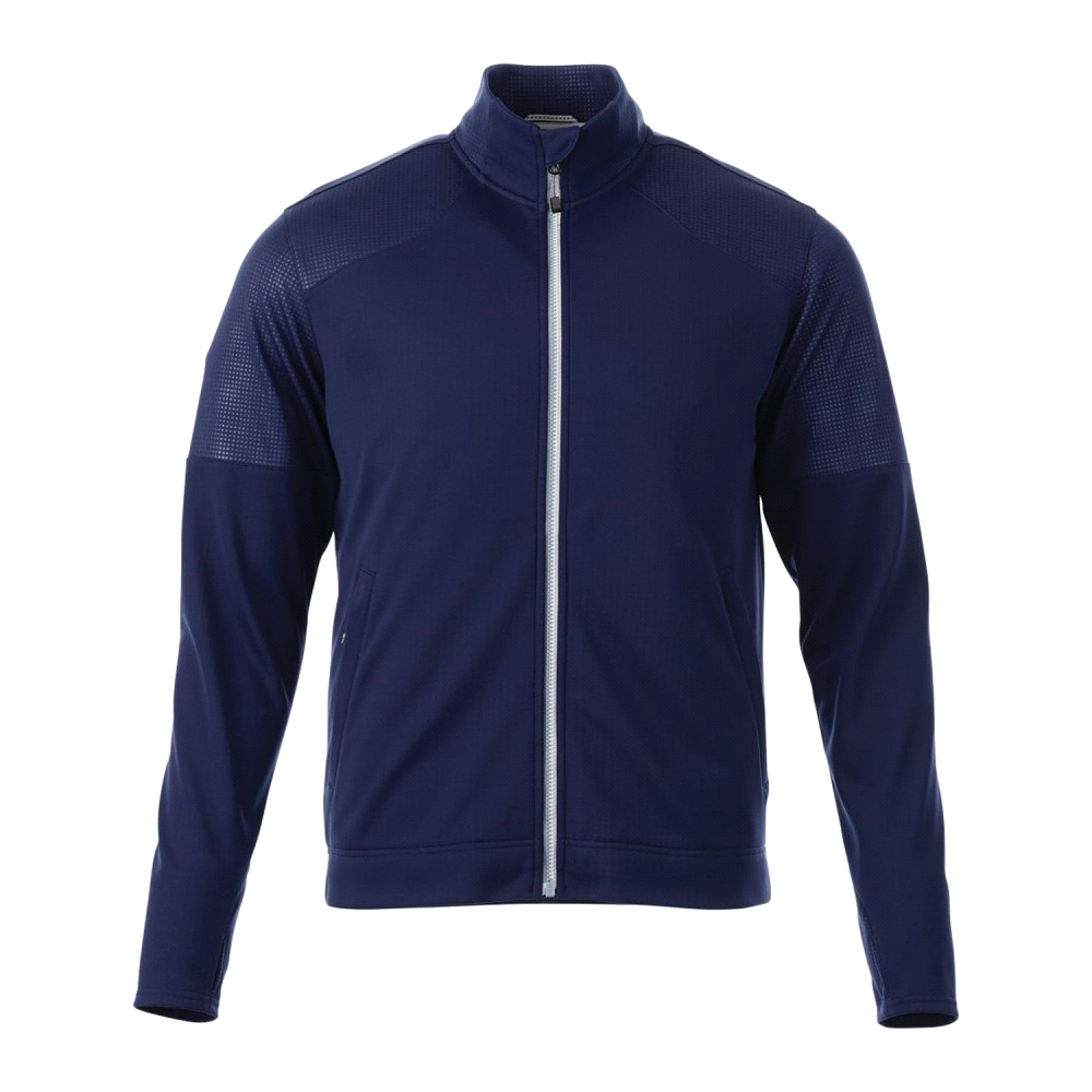 Men's Senger Knit Full Zip Performance Jacket w/ Thumb Holes – Jackets – Apparel Range – available in Black, Blue, Grey, Maroon – thumbnail 4 of 18