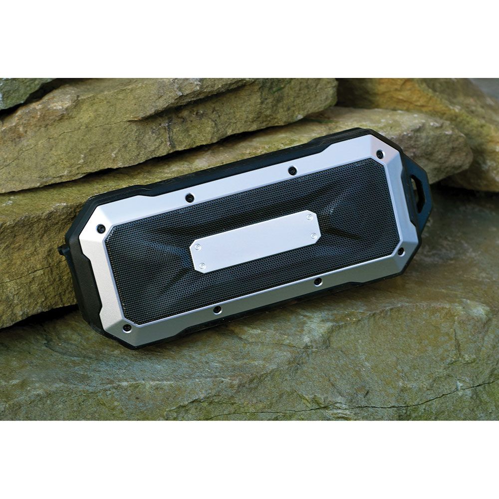 Boulder Waterproof Outdoor Bluetooth Speaker – Towels – The Range – available in Black – thumbnail 11 of 11