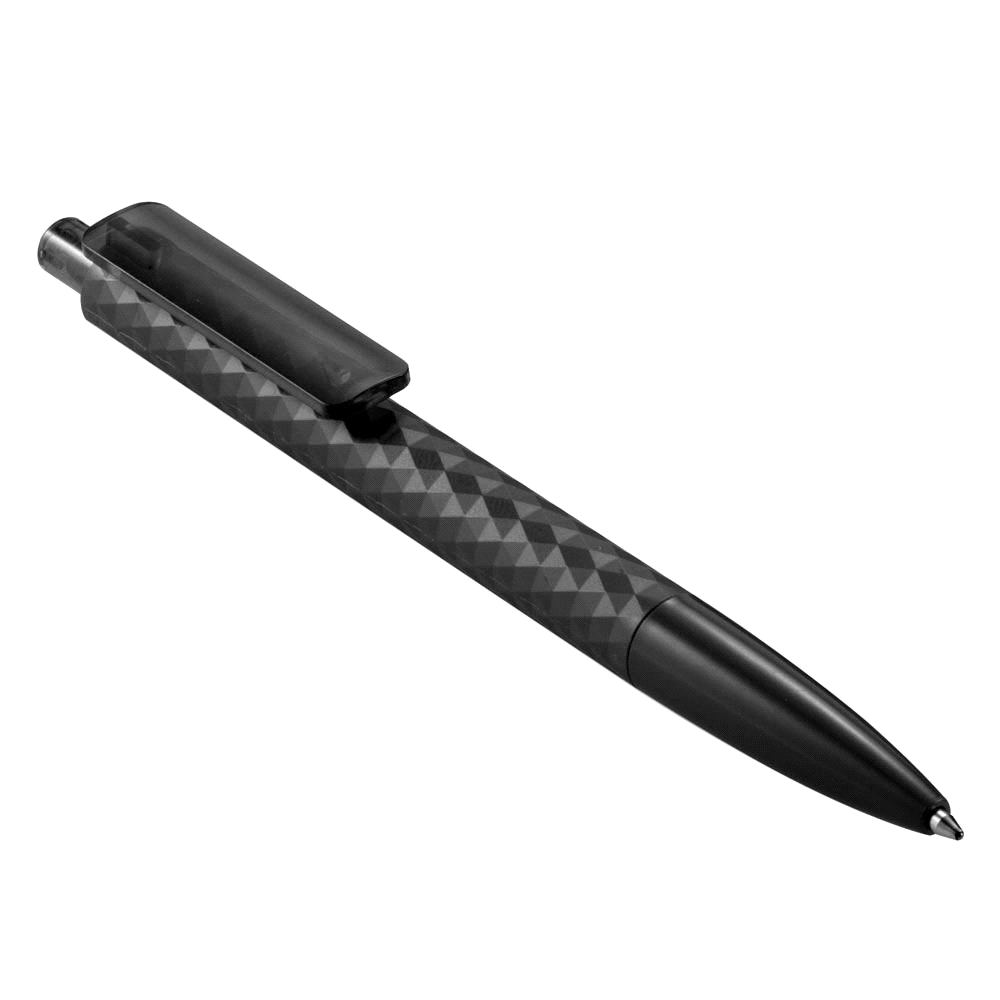 Geometric Ballpoint Pen – Metal Pens – The Range – available in Black, Blue, Orange, Red – thumbnail 5 of 10