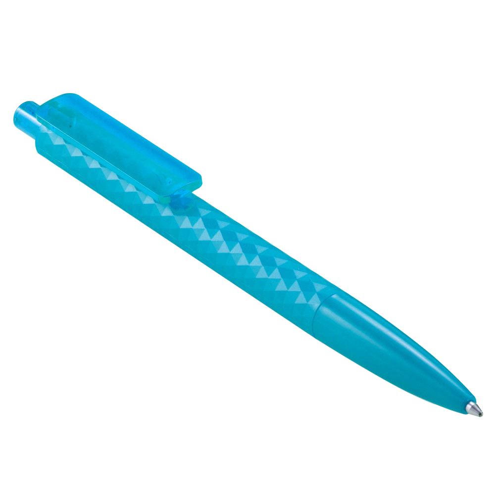Geometric Ballpoint Pen – Metal Pens – The Range – available in Black, Blue, Orange, Red – thumbnail 3 of 10
