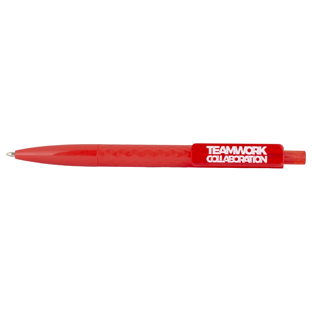 Geometric Ballpoint Pen – Metal Pens – The Range – available in Black, Blue, Orange, Red – thumbnail 9 of 10