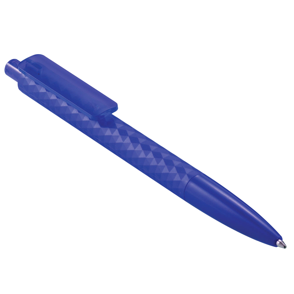 Geometric Ballpoint Pen – Metal Pens – The Range – available in Black, Blue, Orange, Red – thumbnail 6 of 10