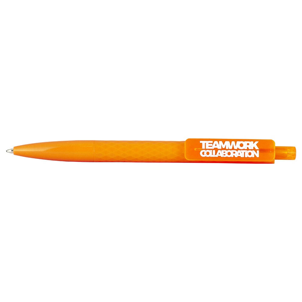Geometric Ballpoint Pen – Metal Pens – The Range – available in Black, Blue, Orange, Red – thumbnail 7 of 10