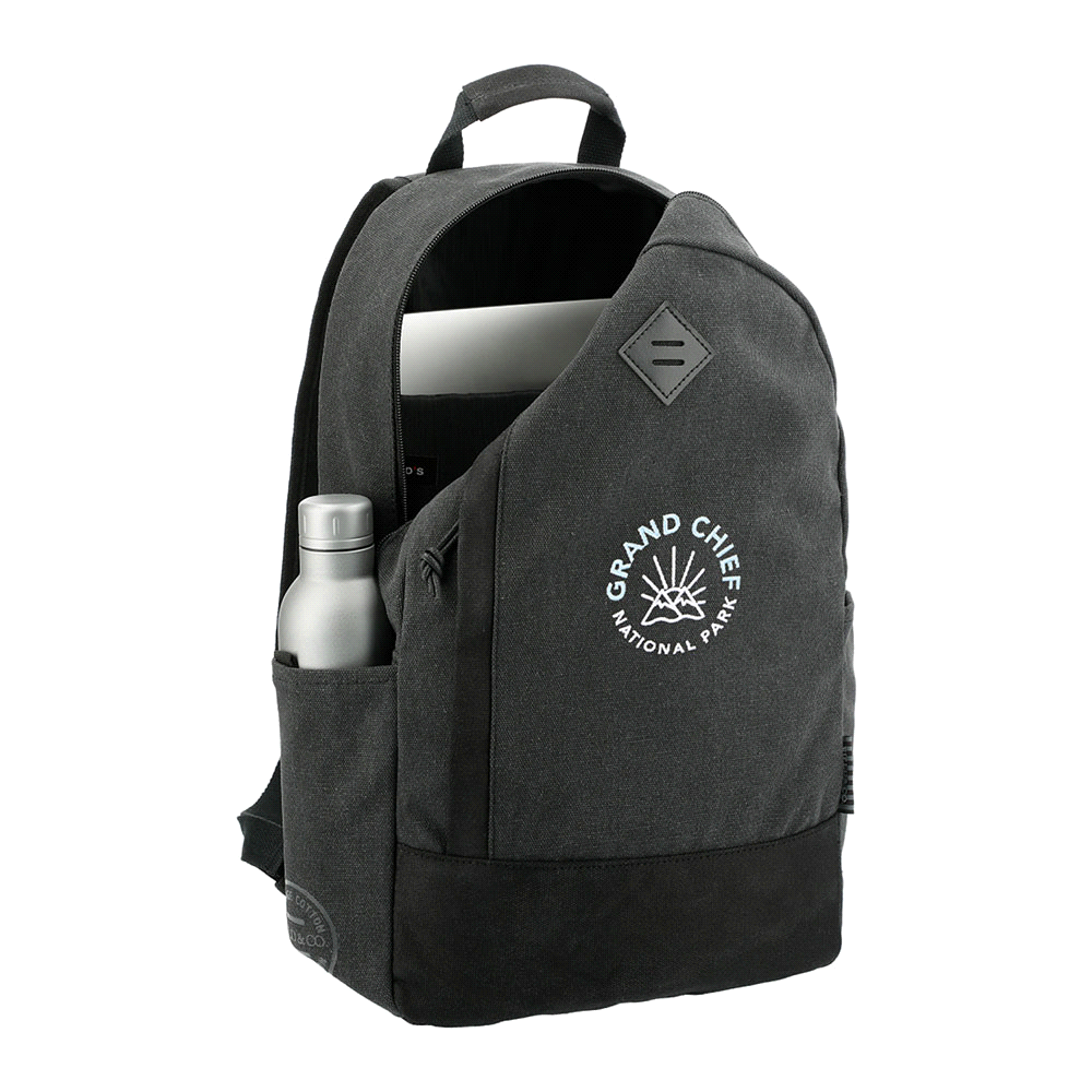 Field & Co. Woodland 15" 15L Computer Backpack – Backpacks – The Range – available in Black – thumbnail 5 of 7