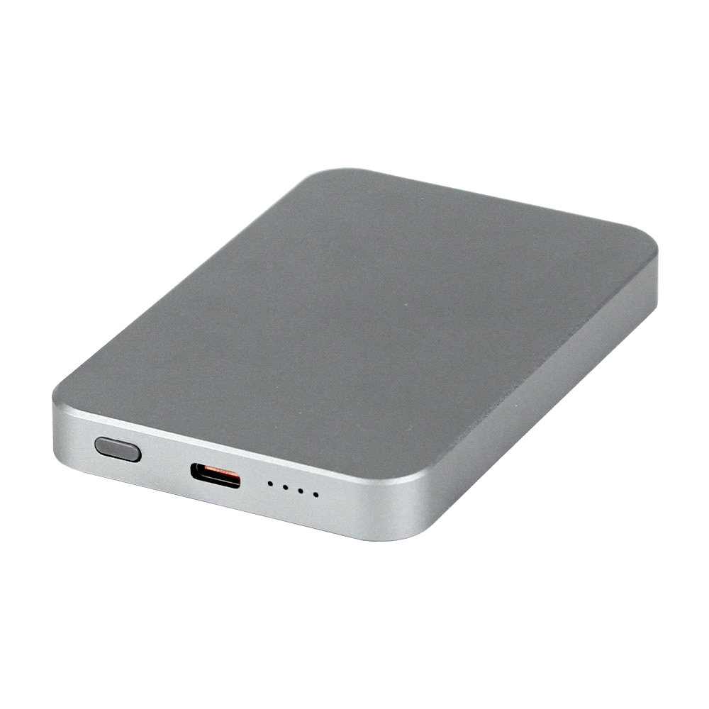 Quantum Pro Power Bank w/ Semi-Solid State Battery 5000mAh – Car Chargers – The Range – available in Silver – thumbnail 6 of 9