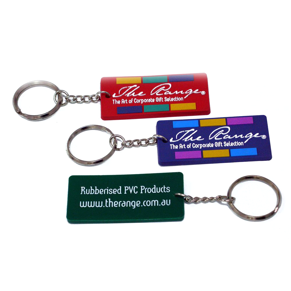 Custom PVC Keyring – Keyrings – The Range – available in Custom – thumbnail 1 of 9