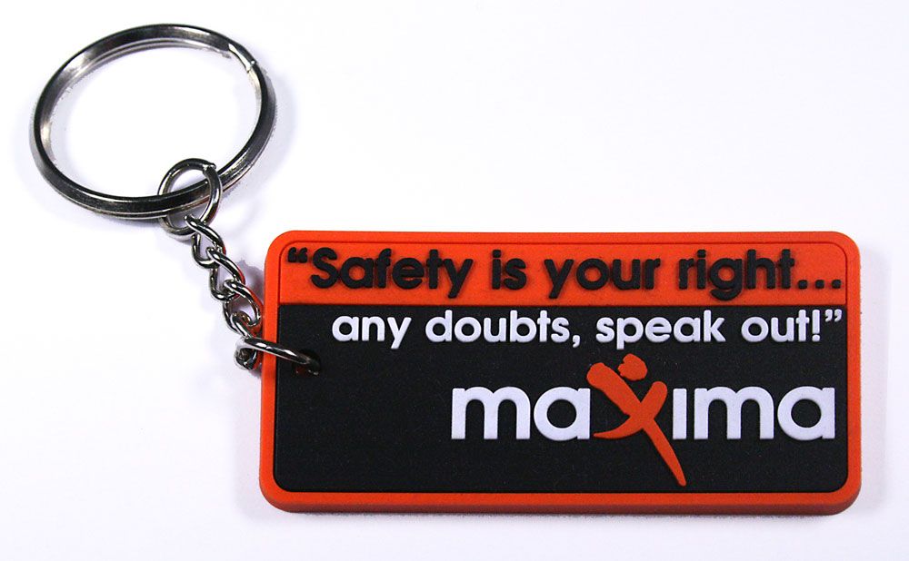 Custom PVC Keyring – Keyrings – The Range – available in Custom – thumbnail 5 of 9