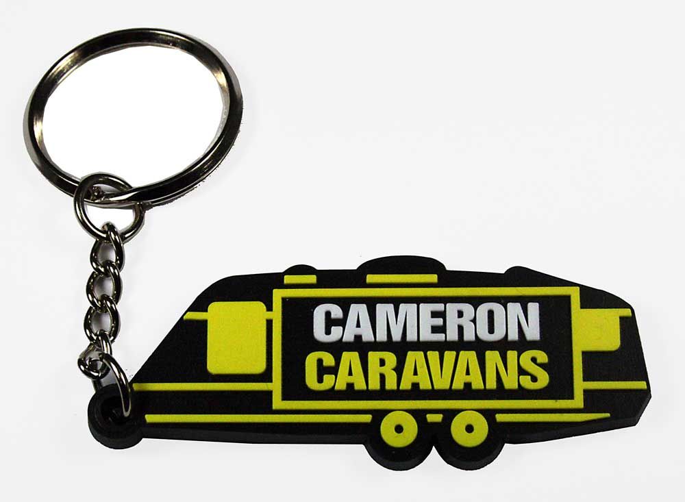 Custom PVC Keyring – Keyrings – The Range – available in Custom – thumbnail 2 of 9