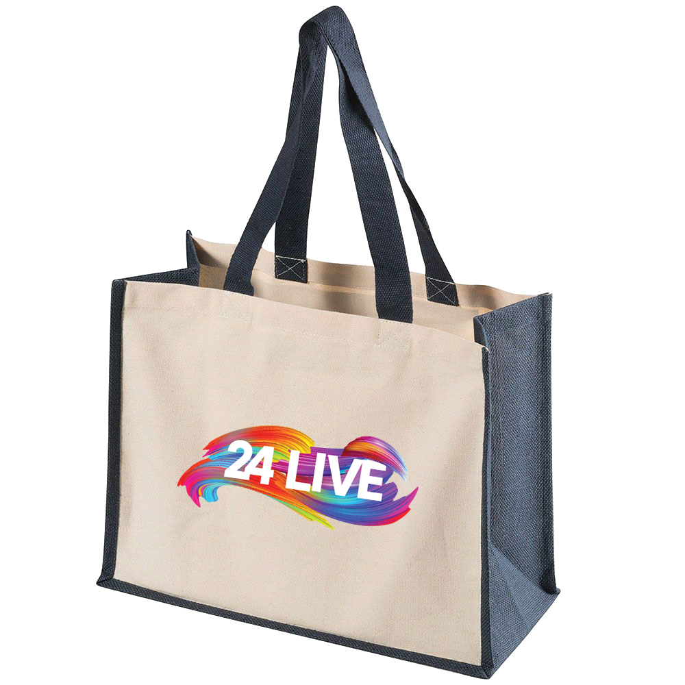Functional Tote Bag 26L – Shoppers – The Range – available in Black, Blue and Natural – thumbnail 3 of 7