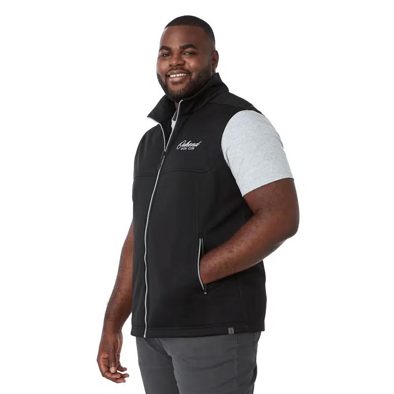 Men's Joris Eco Waterproof Softshell Vest – Vests – available in black, blue, grey colours