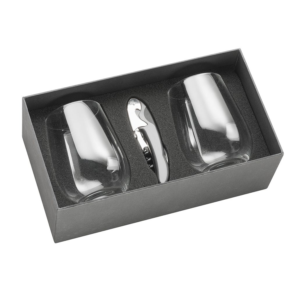 Wine Glass Set 450ml – Drink Bottles – The Range – available in Clear – thumbnail 1 of 7