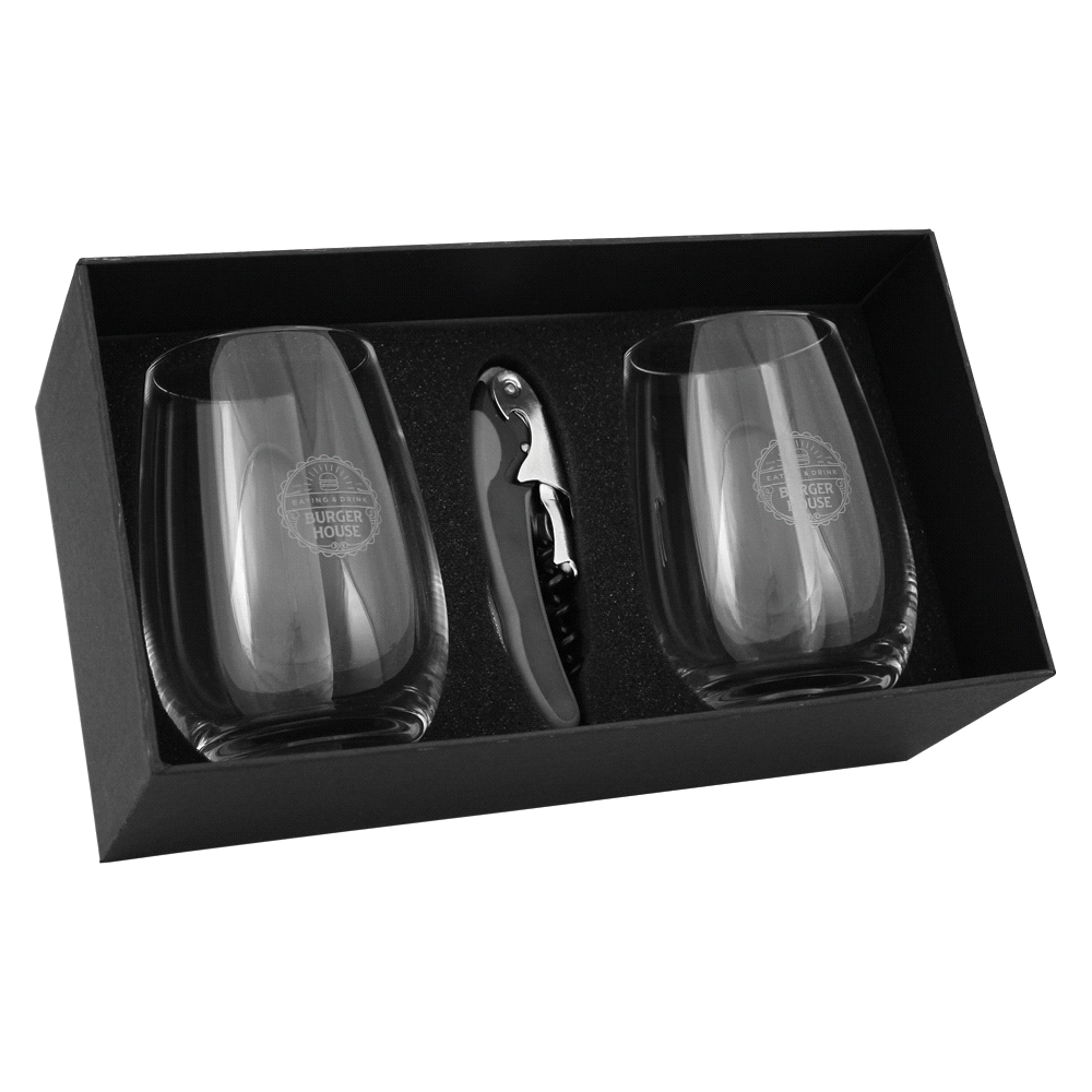 Wine Glass Set 450ml – Drink Bottles – The Range – available in Clear – thumbnail 4 of 7