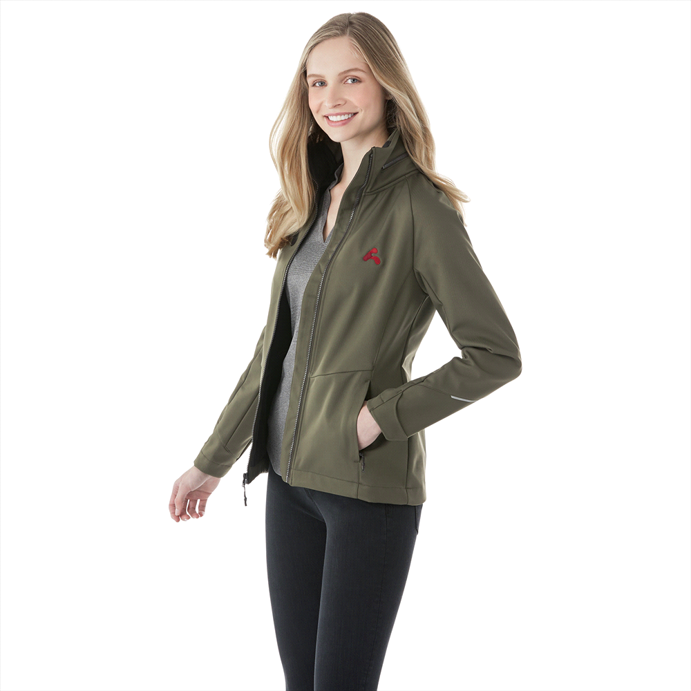 Peyto Softshell Jacket - Womens – Jackets – Apparel Range – available in Black – thumbnail 3 of 14