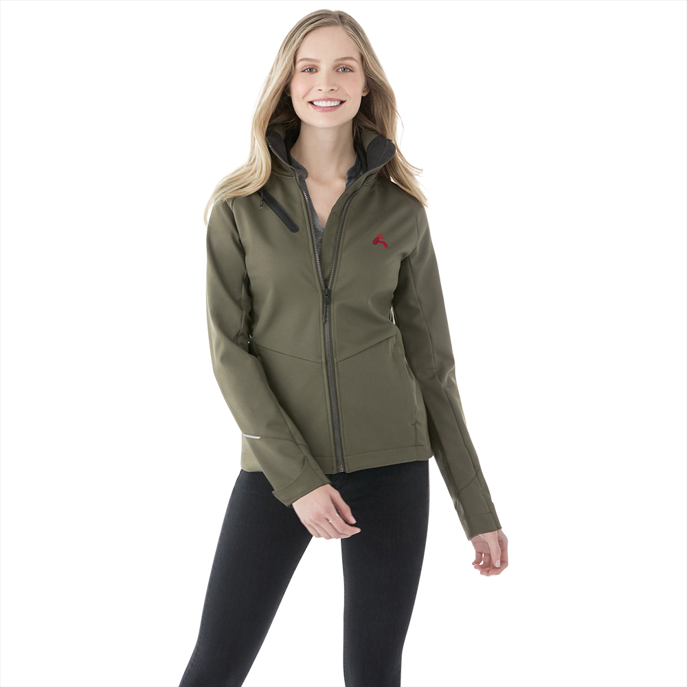 Peyto Softshell Jacket - Womens – Jackets – available in black colour