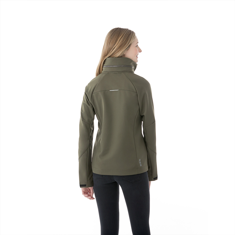 Peyto Softshell Jacket - Womens – Jackets – Apparel Range – available in Black – thumbnail 5 of 14
