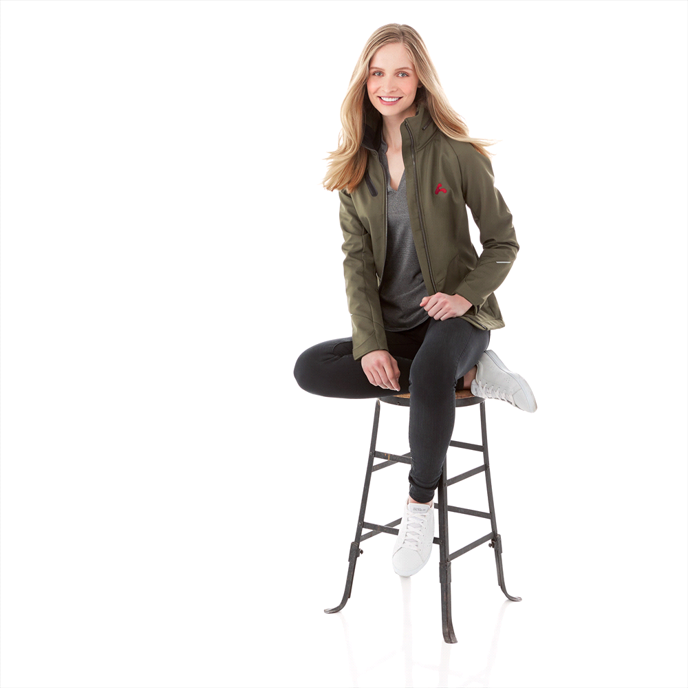 Peyto Softshell Jacket - Womens – Jackets – Apparel Range – available in Black – thumbnail 6 of 14