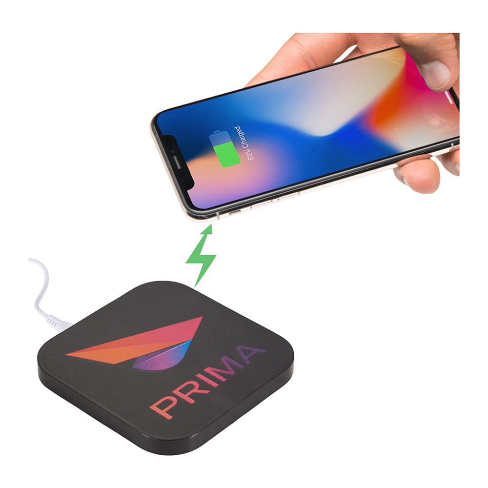 Ozone Wireless Charging Pad w/ Dual Outputs – Desk Accessories – The Range – available in Black – thumbnail 4 of 6