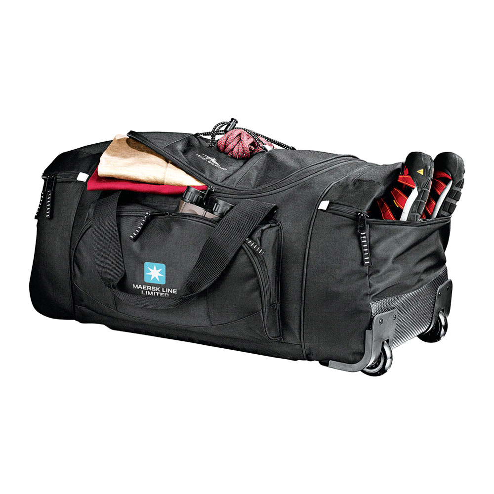 High Sierra 26" 66L Wheeled Duffel Bag – Duffle/Sports Bags – The Range – available in Black – thumbnail 9 of 10