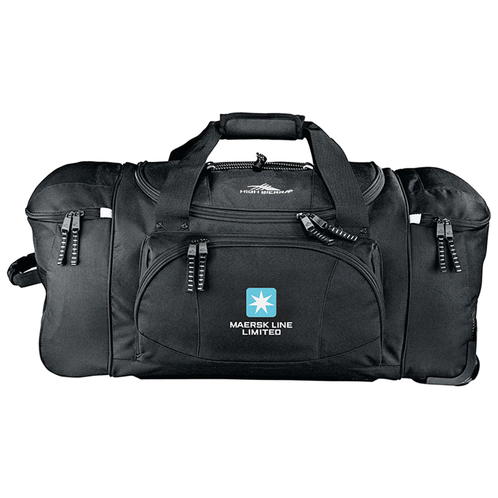 High Sierra 26" 66L Wheeled Duffel Bag – Duffle/Sports Bags – The Range – available in Black – thumbnail 8 of 10