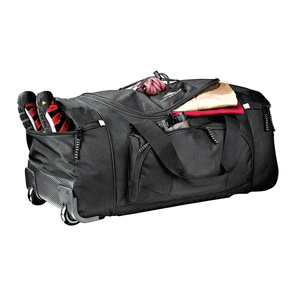 High Sierra 26" 66L Wheeled Duffel Bag – Duffle/Sports Bags – The Range – available in Black – thumbnail 6 of 10