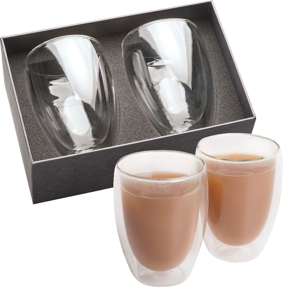 Glass Coffee & Tea Set 300ml – Drink Bottles – The Range – available in Clear – thumbnail 1 of 12