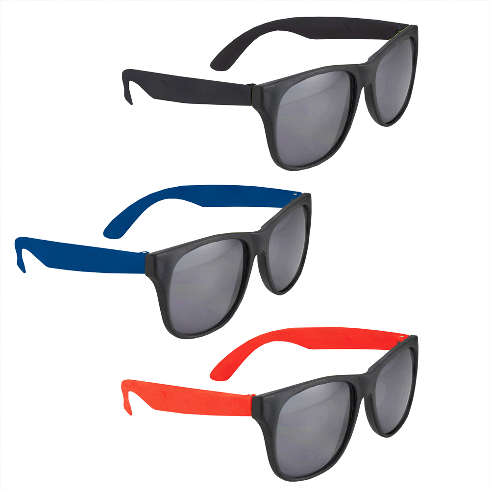Retro Promotional Glasses – Novelty Items – Global Stock – available in Black, Blue, Red – thumbnail 1 of 7