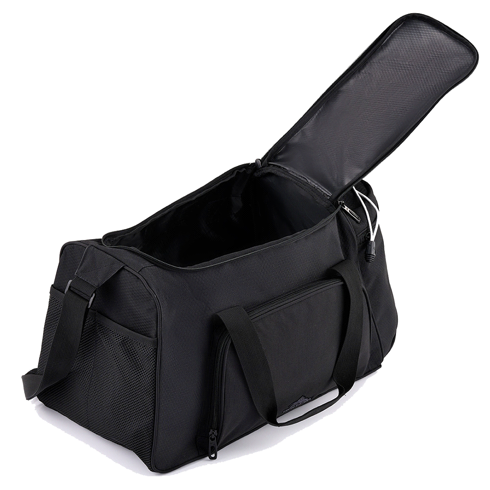 High Sierra Travel Duffel – Duffle/Sports Bags – The Range – available in Black – thumbnail 8 of 11