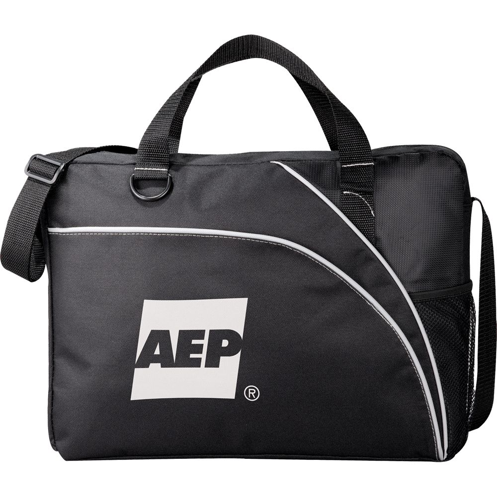 Double Curve Conference Bag 10L – Satchels – The Range – available in Black – thumbnail 5 of 5