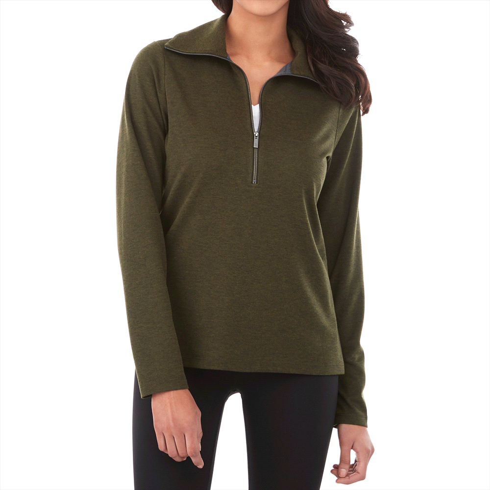 Stratton Knit Half Zip - Womens – Pullovers – Apparel Range – available in Black, Blue, Green, Grey – thumbnail 3 of 19