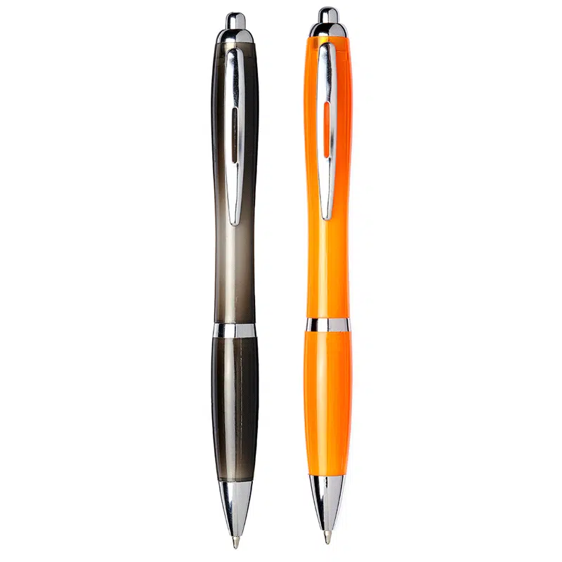 Nash Recycled PET Ballpoint Pen - Blue Ink – Eco Pens – available in black colour